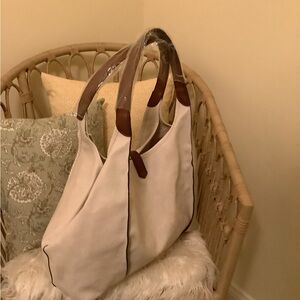 Elegant Cream Tote Bag